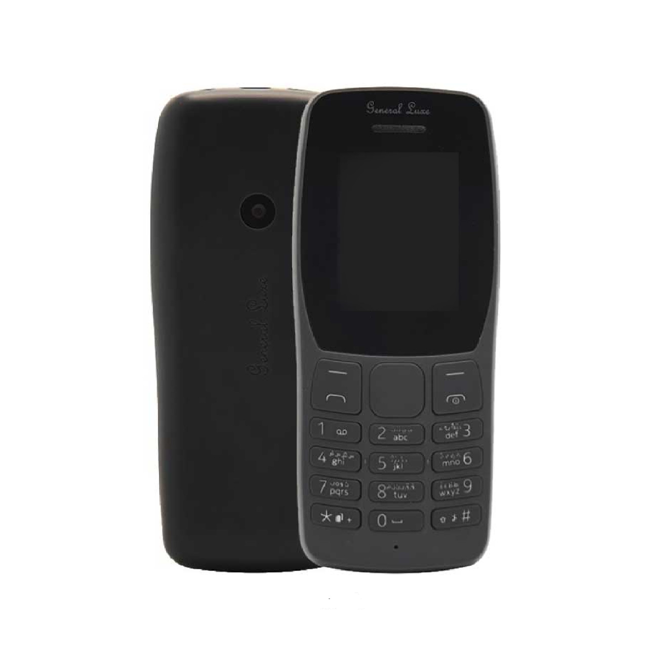 گوشی موبایل General Luxe مدل 110 دو سیم کارت - خاکستری